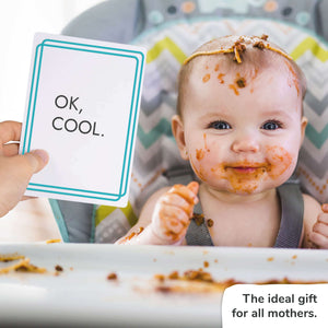 The funniest milestonecards for babys with honest milestones.